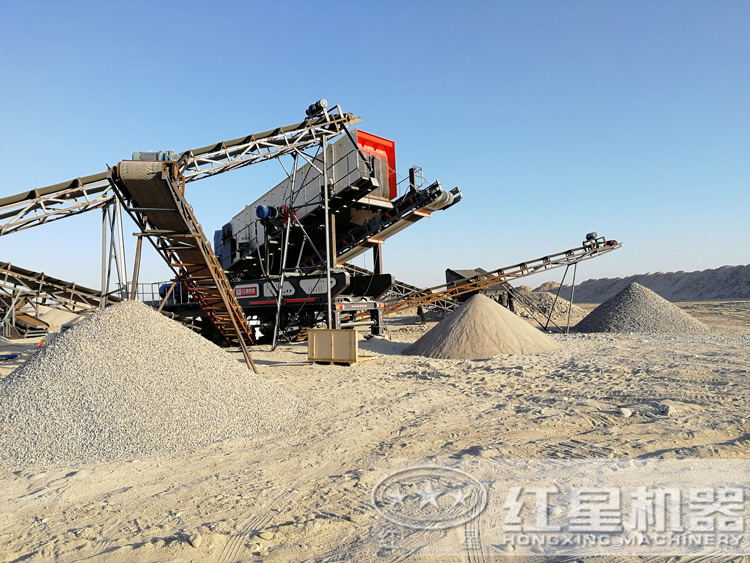 機(jī)制砂用戶現(xiàn)場(chǎng)，多個(gè)現(xiàn)場(chǎng)可提供就近安排參觀